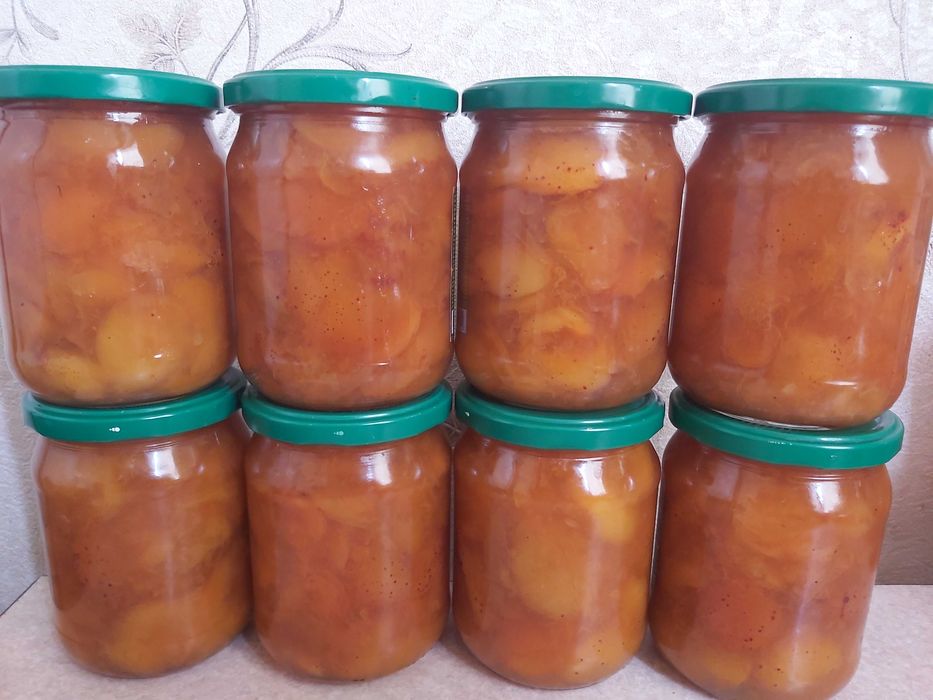 Варенье из абрикос домашнее 2025г и другая консервация