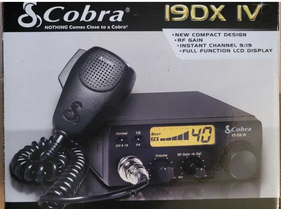 CB radio, radio Cobra 19 DX IV. Radio samochodowe. Fabrycznie nowe.