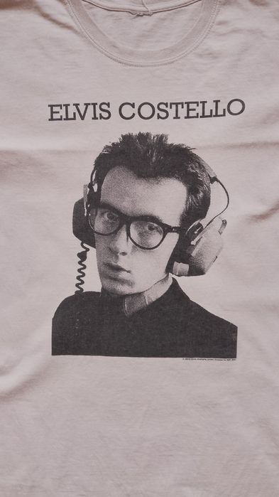 Футболка рок мерч Elvis Costello