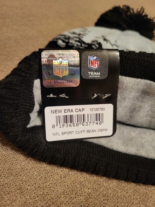 Czapka zimowa New Era - NFL-  Las Vegas Raiders - czarna - onesize