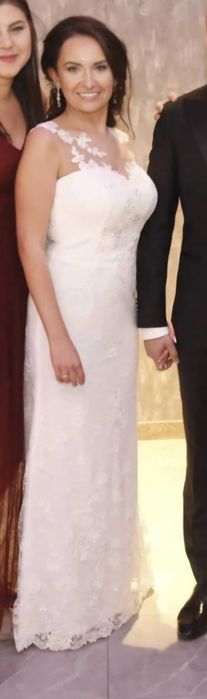 Suknia ślubna syrenka