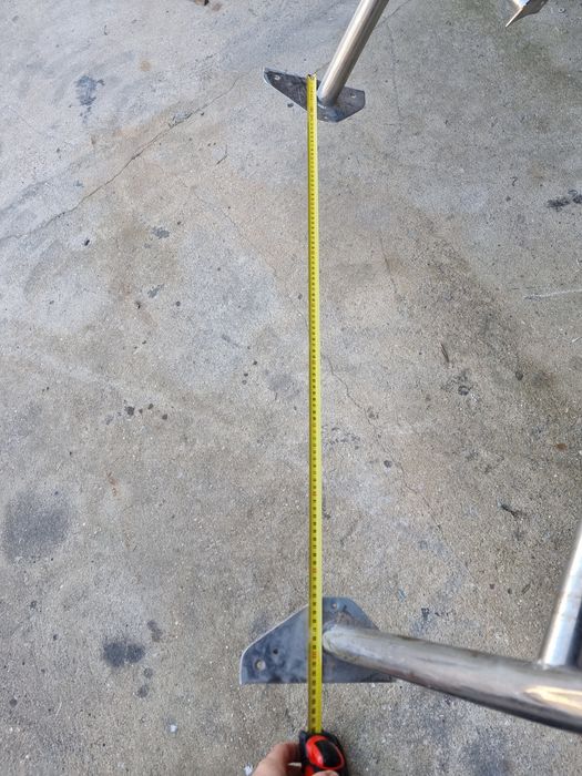 Cobertura / Toldo / Bimini em inox 316para barco
