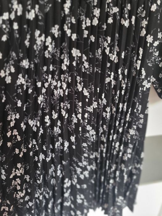 Jesienna zwiewna sukienka S/M