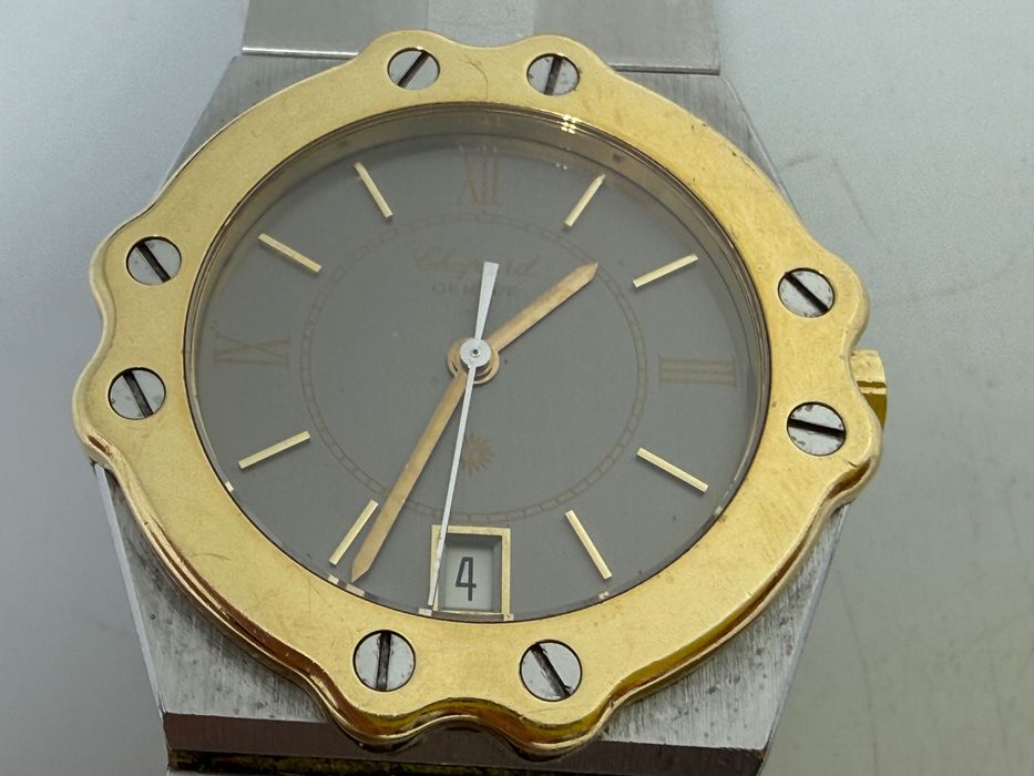 Zegarek Chopard St.Moritz stal złoto 750