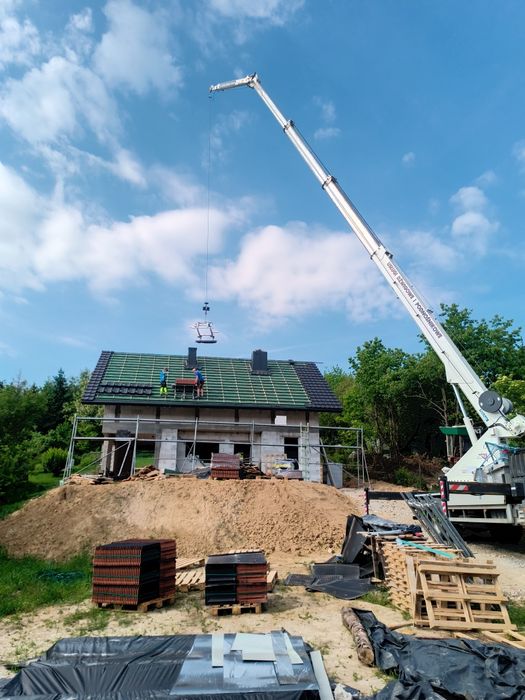 Usługi dźwigowe i podnośnikowe