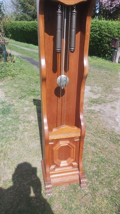 zegar stojący niemiecki po naprawie u zegarmistrza