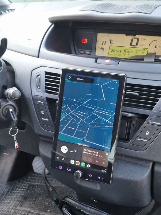 1din Android auto, carplay магнитола 13 android tesla 13.4 дюйма