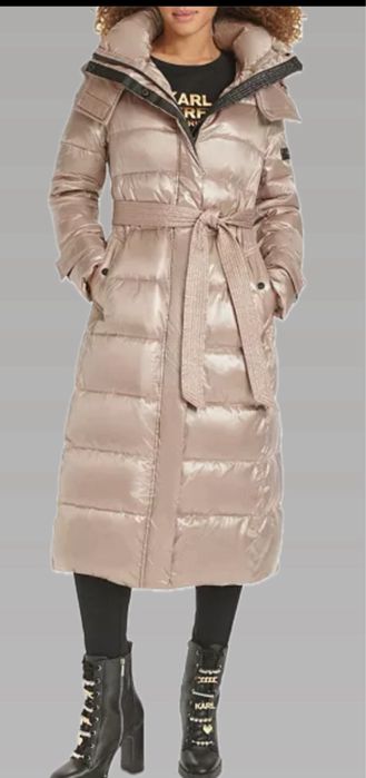 Зимове пальто, пуховик, качинний пух. KARL  LAGERFELD