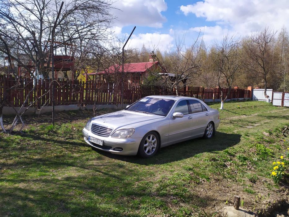 Авто Mersedes s350 w220 Long 3.7 Газ/бензин 2002 г Мерседес S класса Полтава Срочно