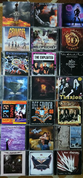 HEAVY METAL ROCK -5•CD диски •Дискографии легендарных РОК Групп •Объявление-5•