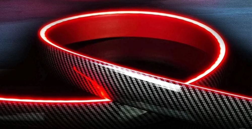 Spojler tylne swiatło  stop  plywajacy kierunkowskaz awaryjne led