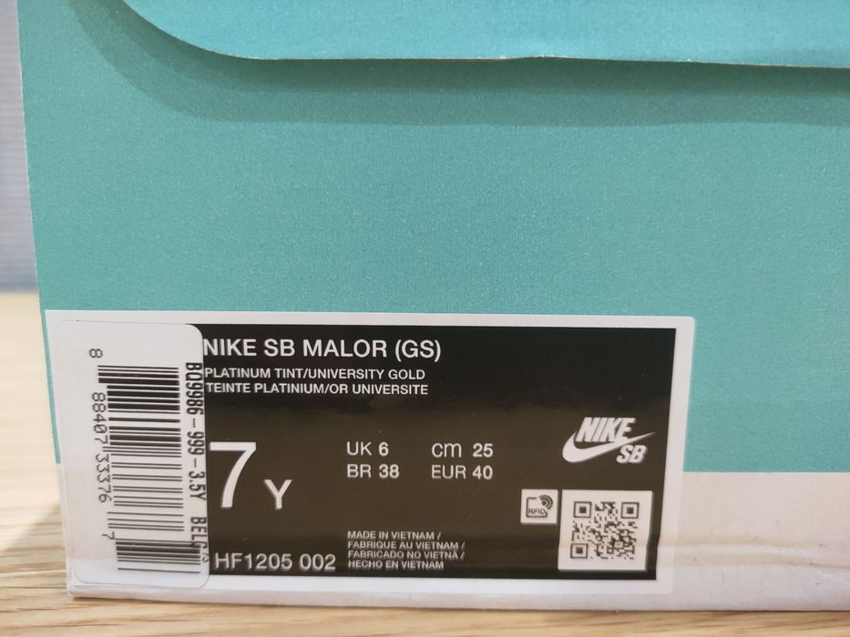 Кеди Nike SB Malor (HF1205-002)  ОРИГIНАЛ