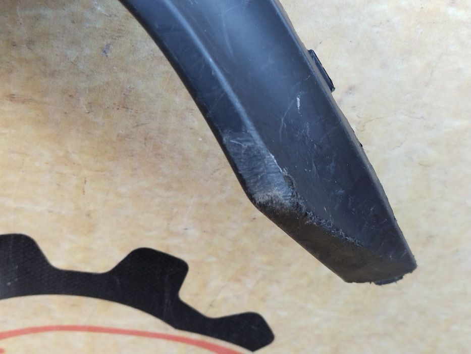 Mercedes CLA C117 AMG 13-19 губа спойлер диффузор бампера заднего