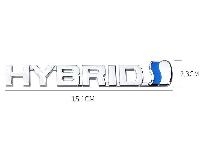 Emblema Toyota Hybrid