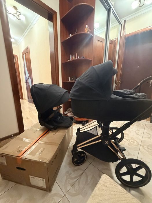 Cybex Priam 4.0 Rose Gold 2в 1,торг!