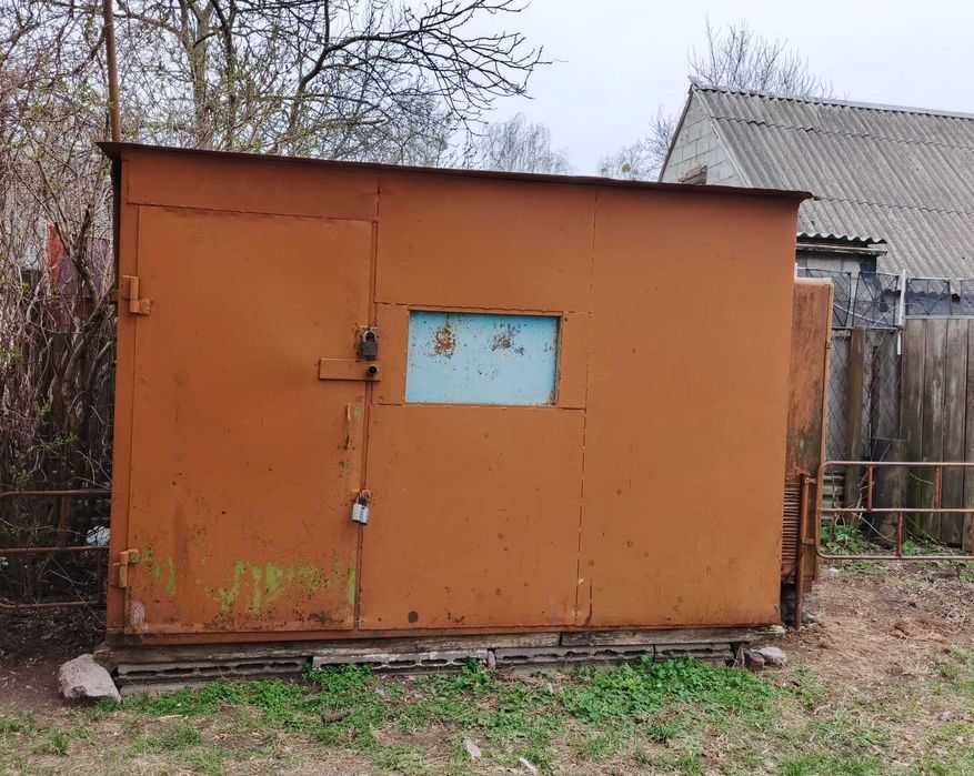 Продам садовий металевий будиночок