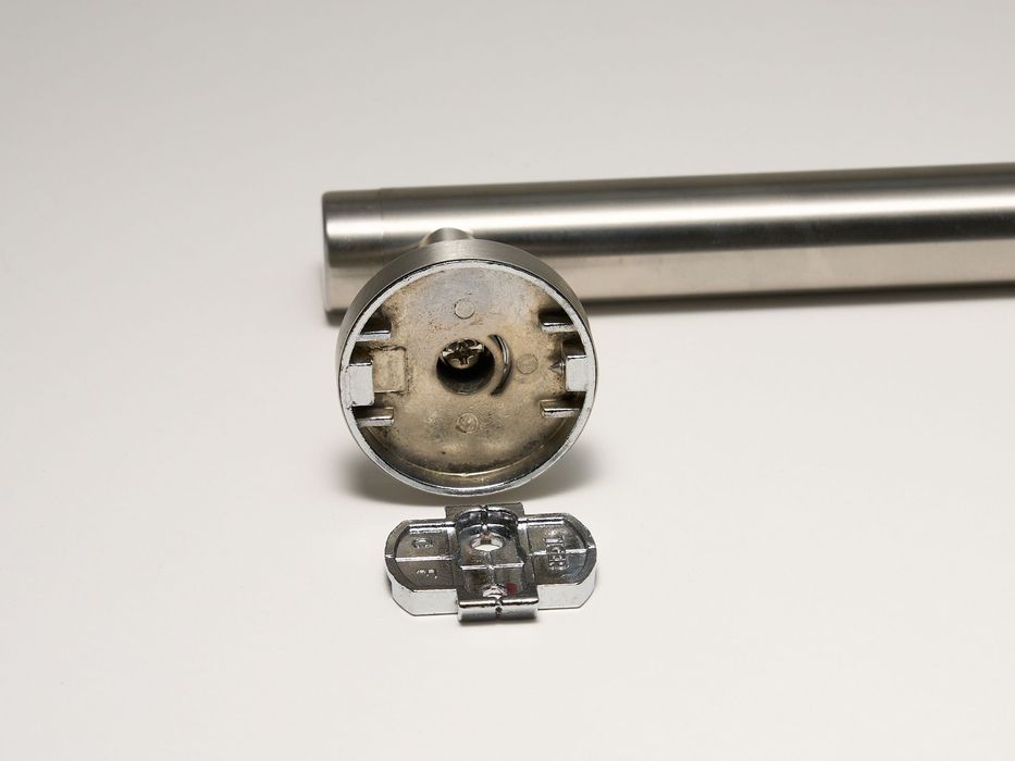 Toalheiro em aço inox - 31 cm - novo