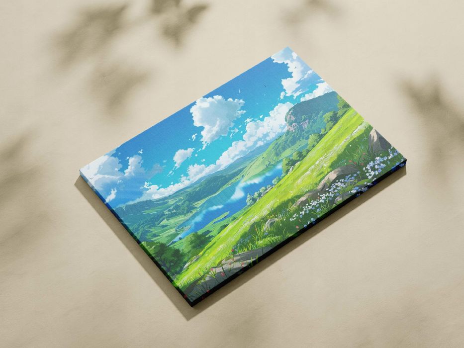 Obraz na płótnie "Przyroda w blasku słońca" 100x70 cm