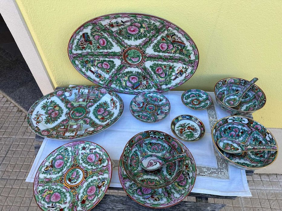 Conjunto de loiça chinesa em optimo estado