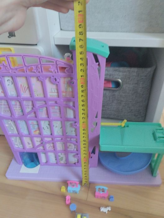 Duży playset Polly Pocket centrum handlowe z windą Mattel