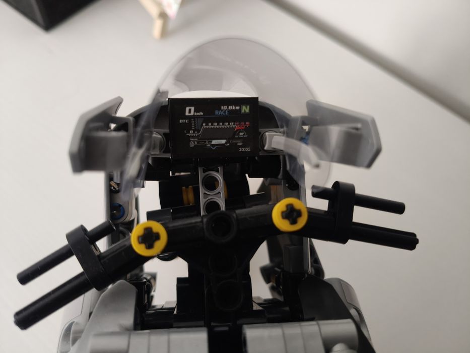 Klocki MOC  model motocykl BMW zestaw kompatybilny z Lego 506 elementów