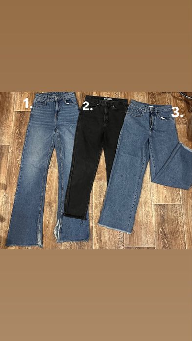 Джинси на розмір 36 ,широкі та Mom