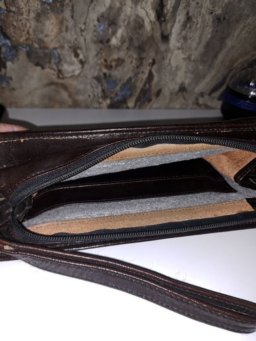 Męska używana saszetka męska Witchen ze skóry