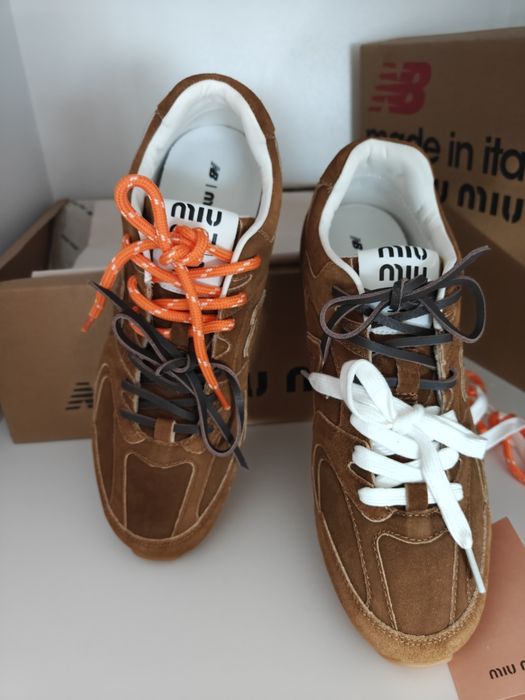 New Balance 530 SL Miu Miu r.40 skóra zamsz