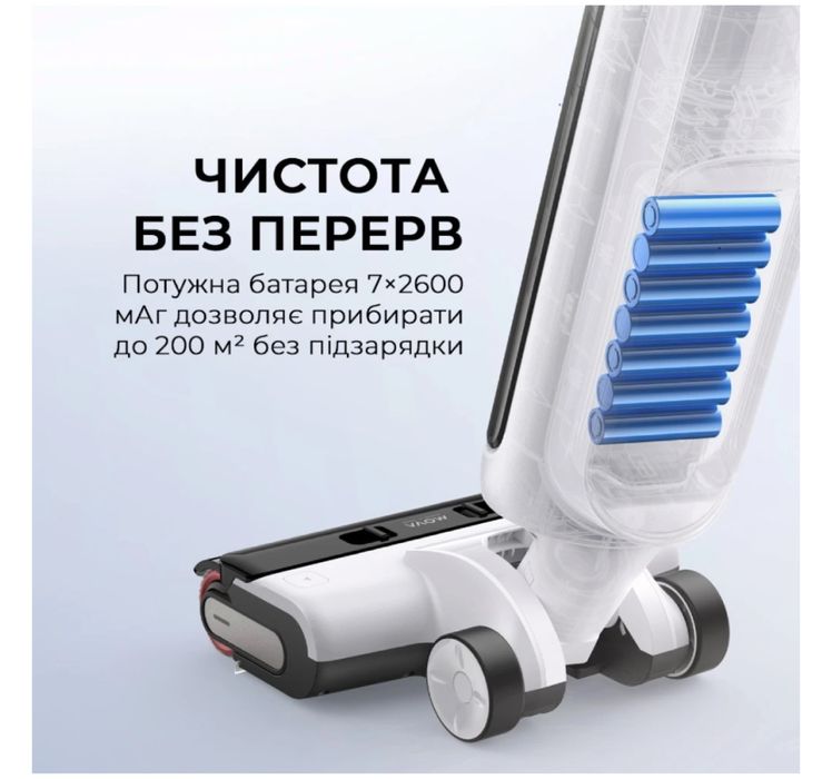 Бездротовий миючий пилосос MOVA K20 Pro