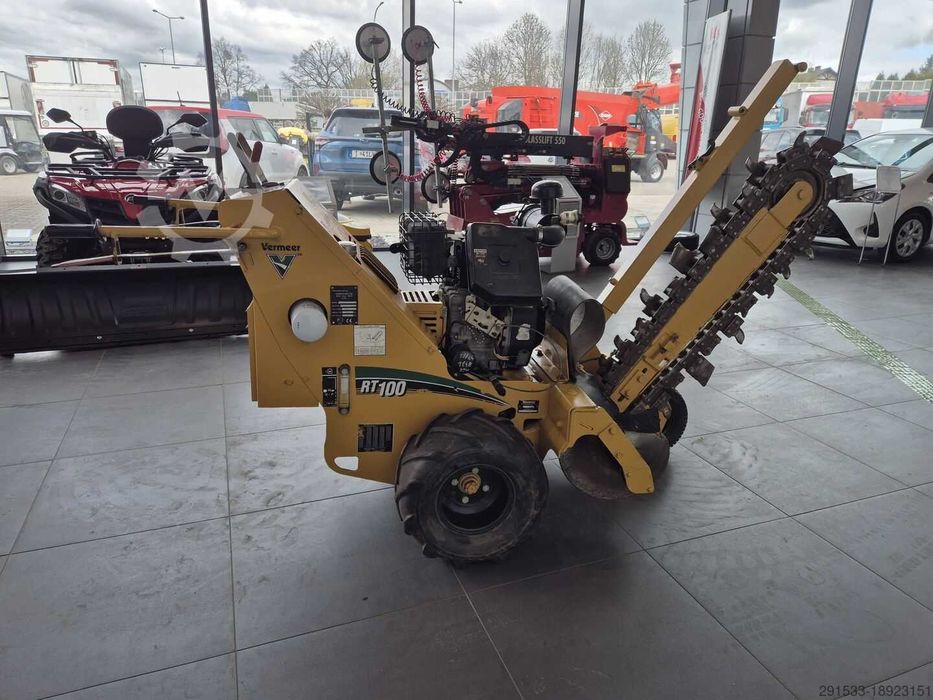 Vermeer RT100 - Koparka łańcuchowa - Serwis nowy - Super STAN