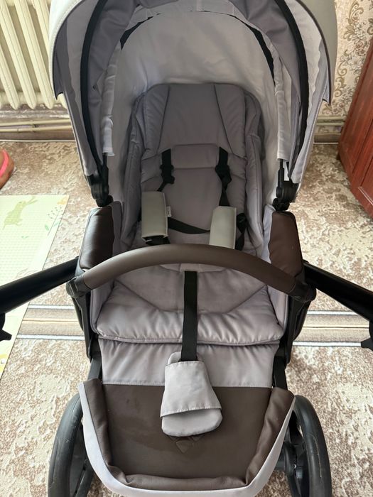 Продам коляску 2в1  Bebetto Luca Pro в сірому кольорі