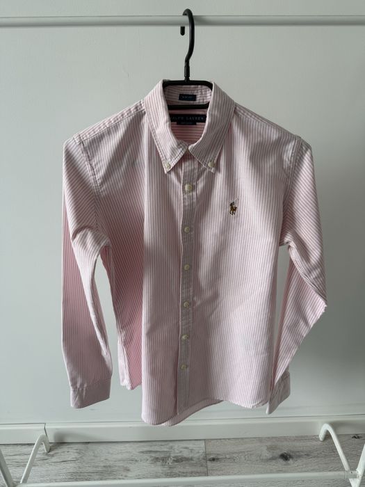 Ralph Lauren XS Slim Fit koszula damska oxford bawełna casual style