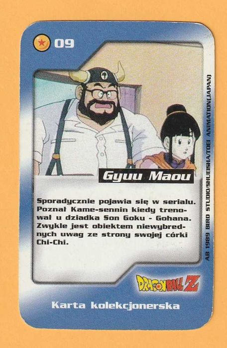 Karta Dragon Ball - GYUU MAOU