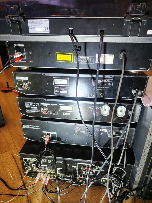 Sony wieża zestaw 6 el