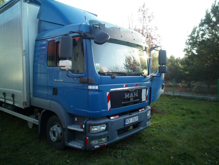 MAN TGL 12.250 - po remoncie silnika - zamiana