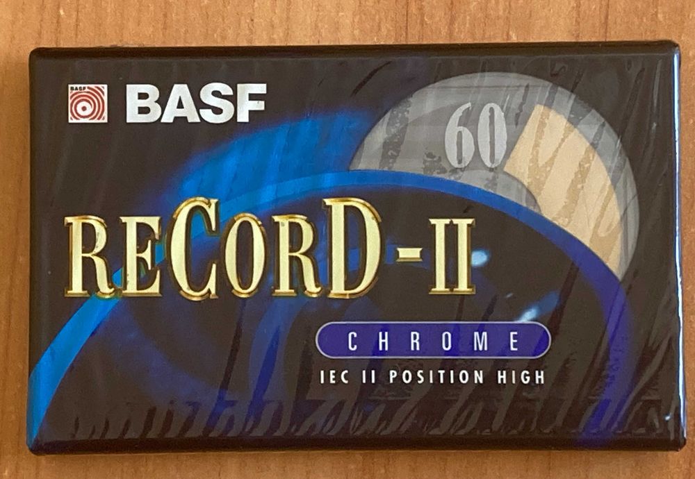 BASF ReCorD II 60 Chrome. Kaseta magnetofonowa