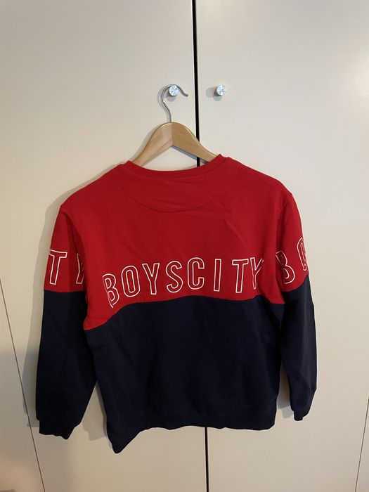 Sweat BoysCity azul+vermelha