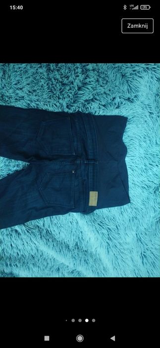 Spodnie ciążowe H&M mama 36