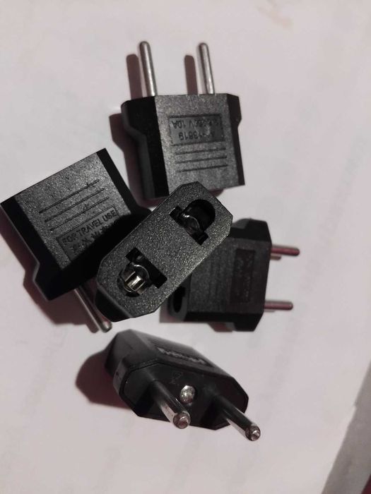 Переходник з американскої US на EU нашу вилку, адаптер в розетку