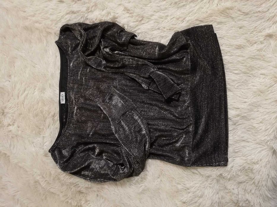 bluzka brokatowa Liu Jo S M L 36 38 40 oversize
