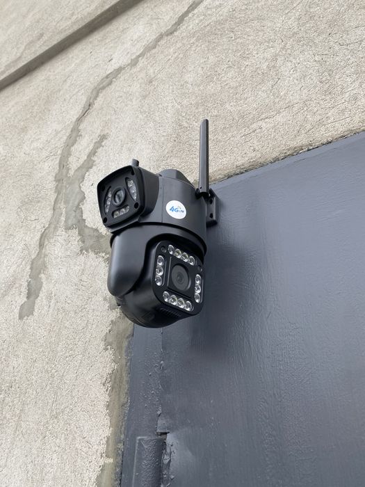 Камери Відеонагляду 360 4G WIFI! Сонячна Панель! Дуже Гарна Якість!