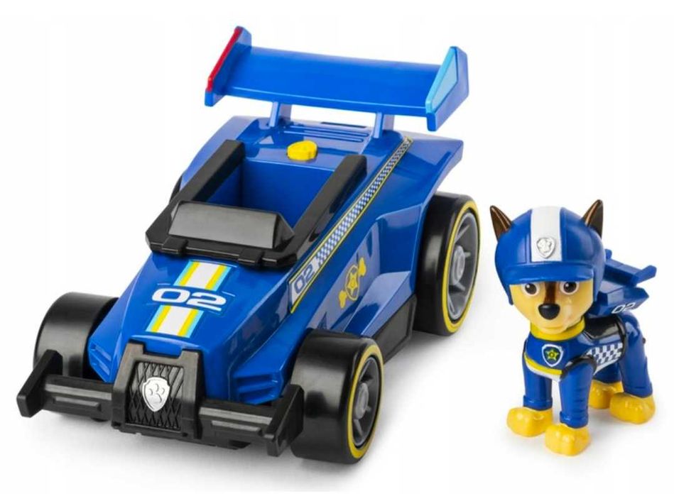 SPIN MASTER Psi Patrol Ready Race Rescue pojazd PULL BACK  Z DŹWIĘKIEM