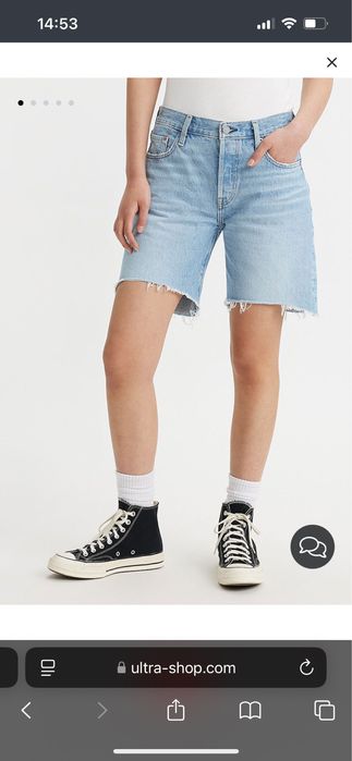 Джинсові шорти levis 501