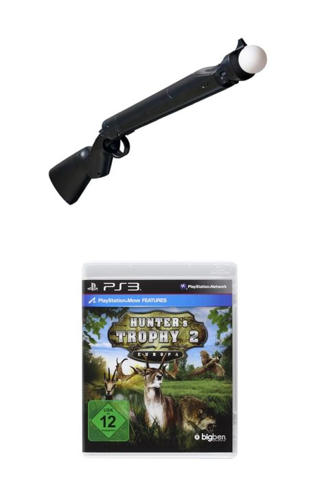 Jogo playstation 3 / ps3 : Hunter's trophy 2 europa + espingarda