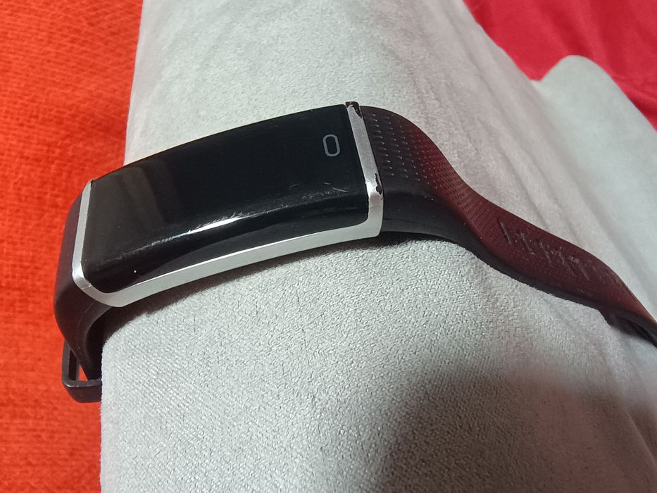 Фітнес браслет чорний,фіолетовий