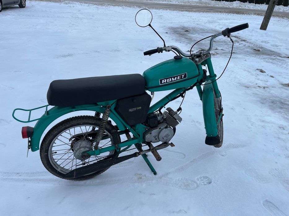 Romet ogar 205 zarejestrowany