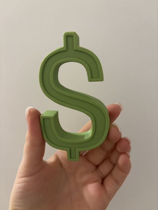 3D dolar na szczęście