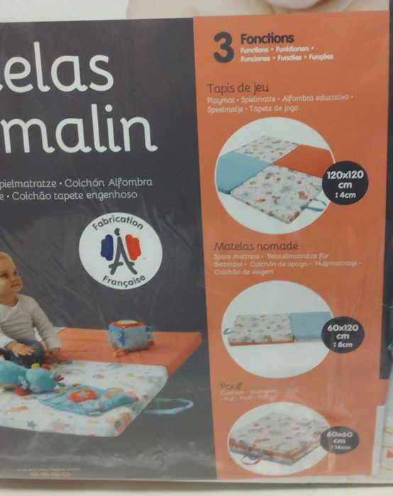 Colchão tapete engenhoso