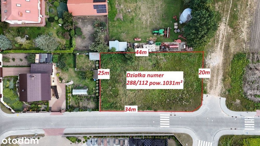 Działka w Słupnie koło Płocka- Calineczki - Widok 5