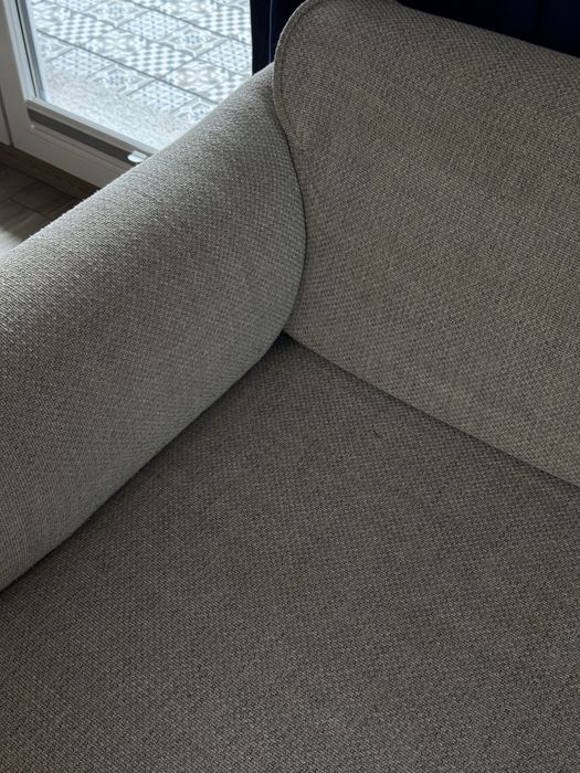 Sofa 2-osobowa, jasnoszary